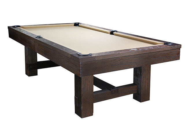 Reno Pool Table Weathered Dark Chestnut – The Pool Table Store