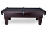 Side shot of AE Schmidt Cardinal Pool Table