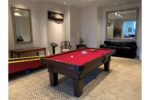 Room shot of AE Schmidt Cardinal Pool Table