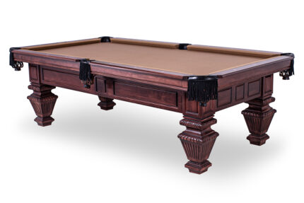 Main shot of AE Schmidt Emerald Pool Table