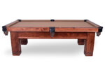 Side shot of AE Schmidt St. Lousian Pool Table
