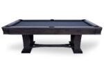Side shot of the AE Schmidt Nile Pool Table